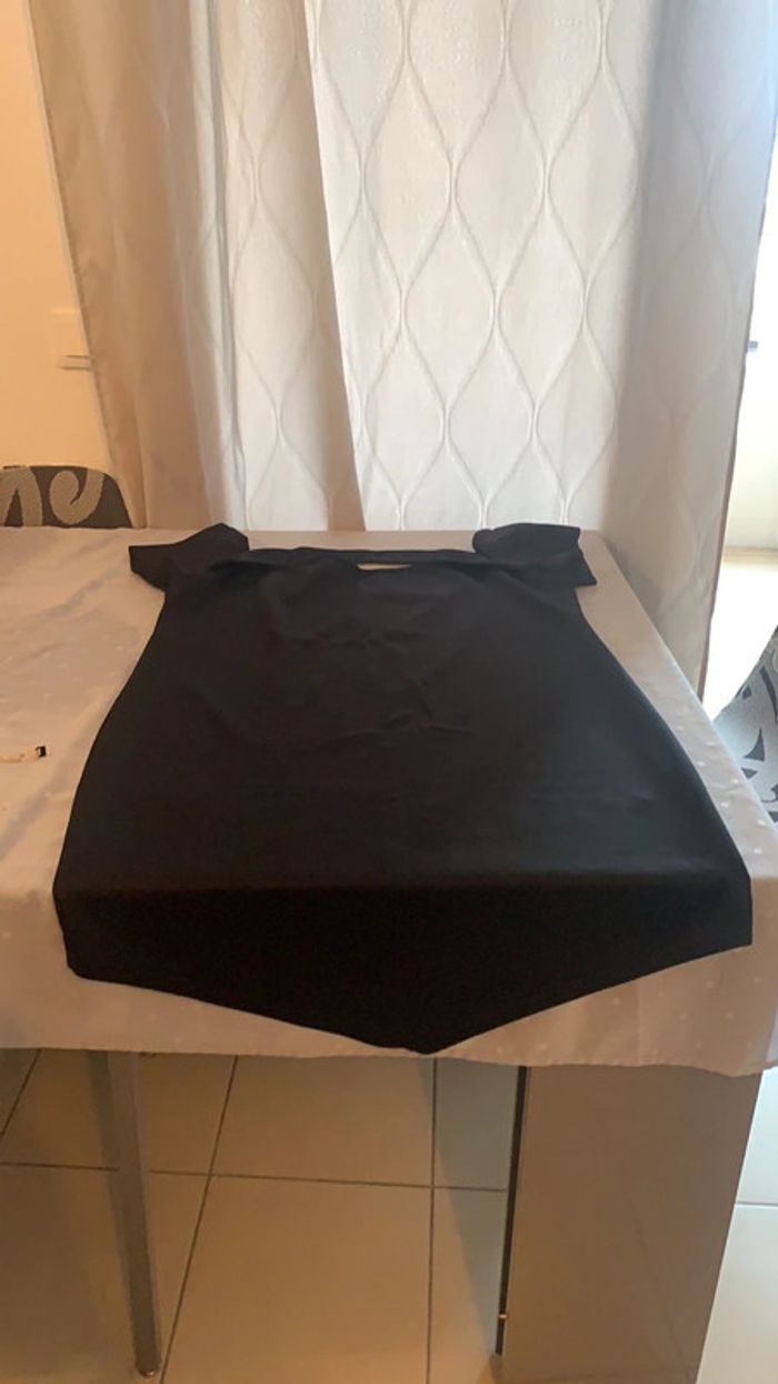 Robe cocktail boohoo taille 52/54 décolleté bardo original et bas en pointe mesure dans descriptif - photo numéro 4