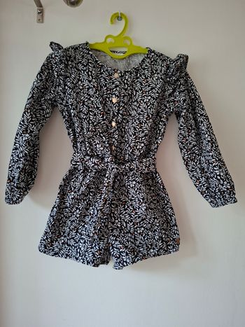 Combishort velours 6 ans