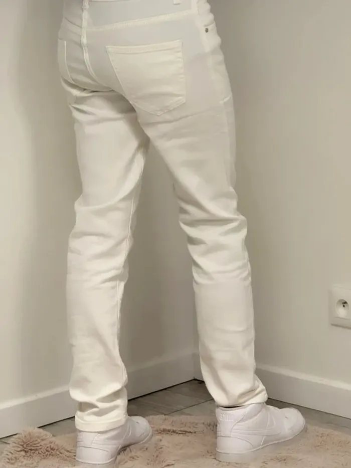 Jeans blanc - photo numéro 3