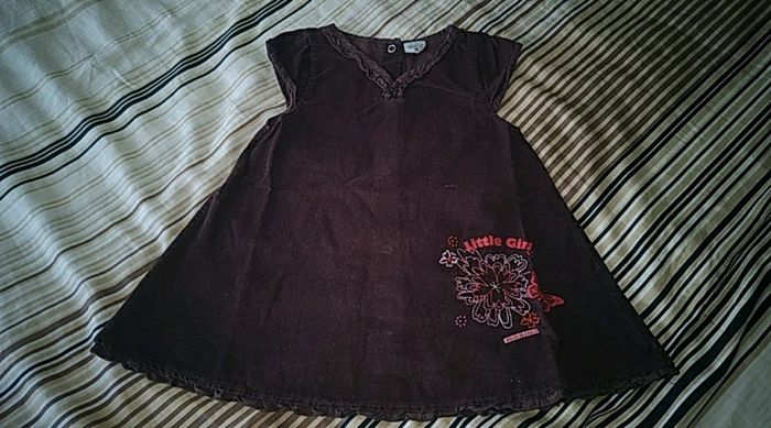 Robe velours 18 mois