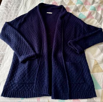 Gilet bleu marine « Blancheporte »