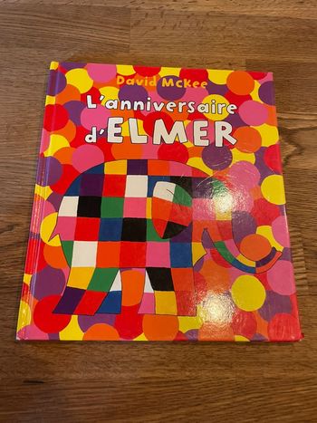 Livre L’anniversaire d’Elmer