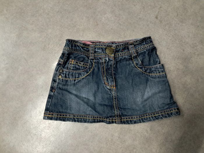 jupe jean fille 3 ans