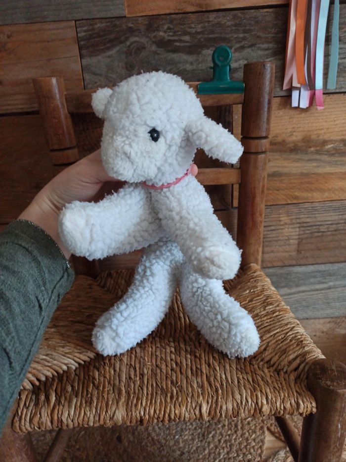 Peluche mouton agneau Boulgom vintage BE - photo numéro 2