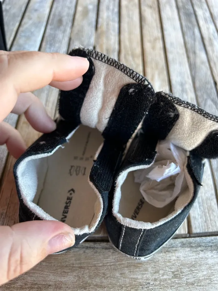 Sneakers Converse Chuck Taylor All Star Cribster pour bébé a scratch - pointure 20 - photo numéro 7