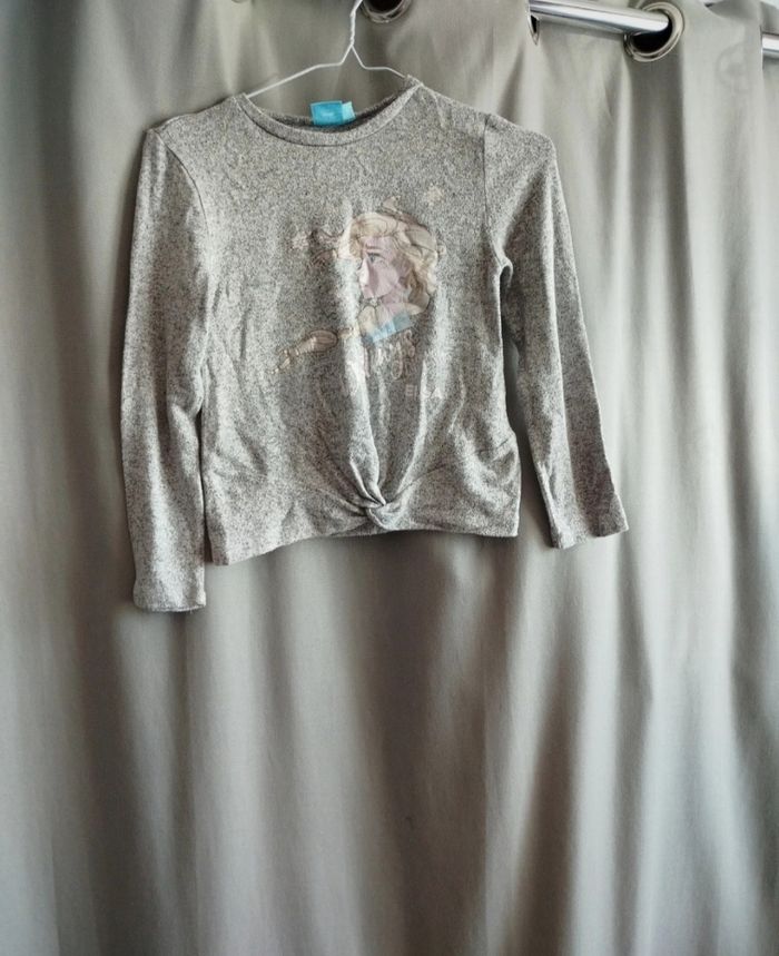 Pull fille Elsa reine des neiges