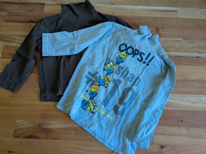 Lot 2 tee-shirts manches longues 3 ans