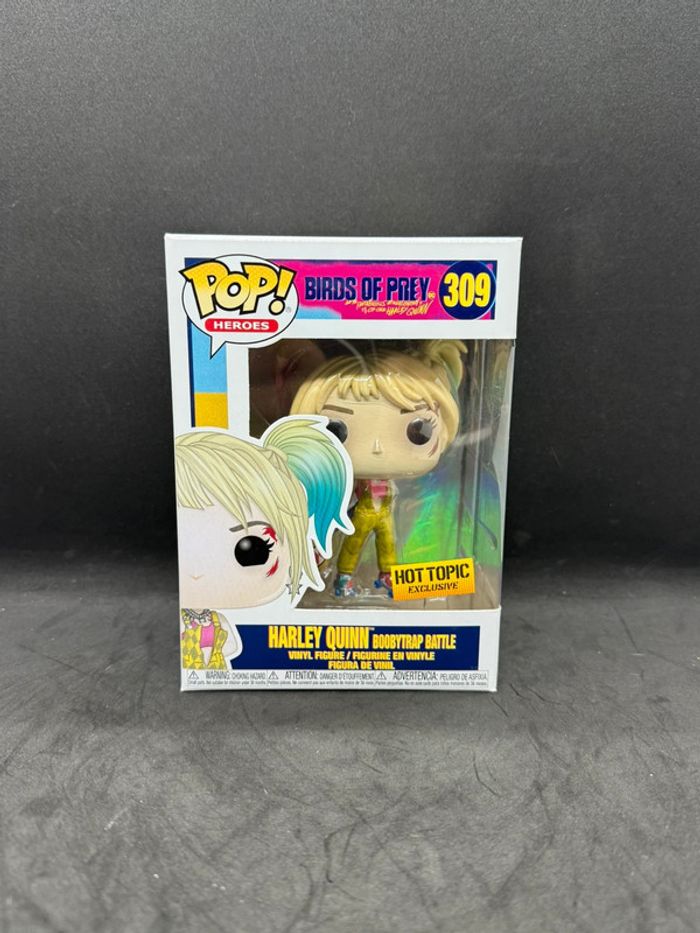 Funko pop dc birds of prey Harley Quinn 309 hot topic - photo numéro 2