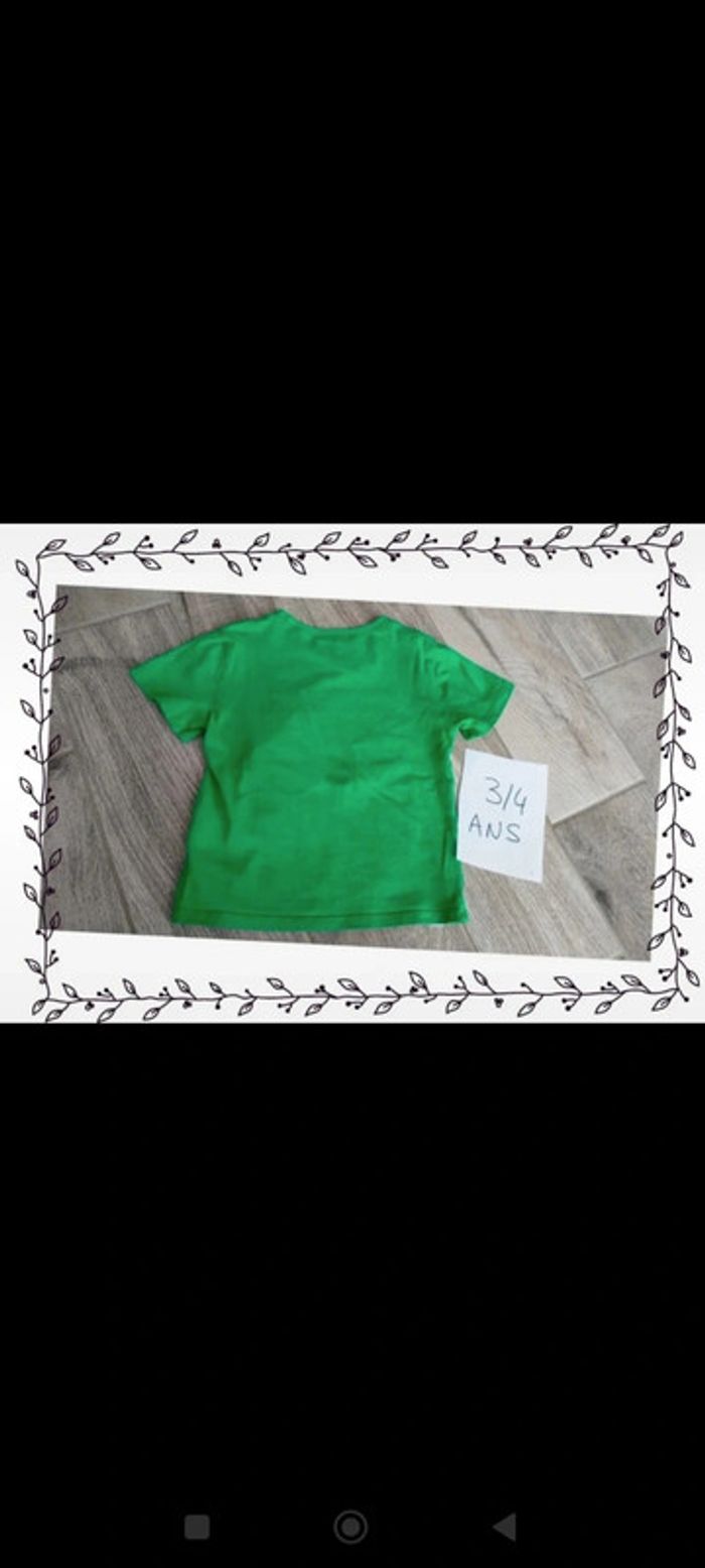 T-shirt manches courtes Ninjago vert Lloyd - photo numéro 4
