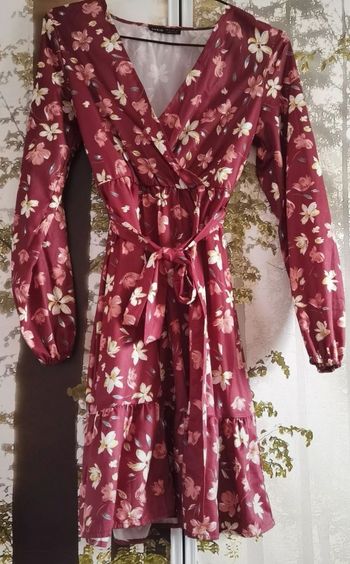 Robe bordeaux Shein