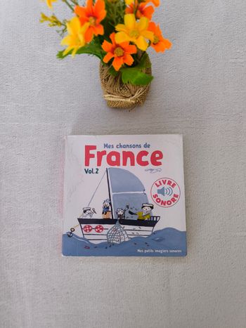 Livre sonore Mes chansons de France Gallimard