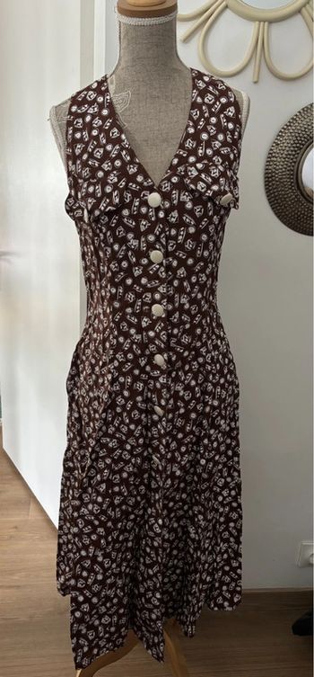 Robe chic vintage années 70