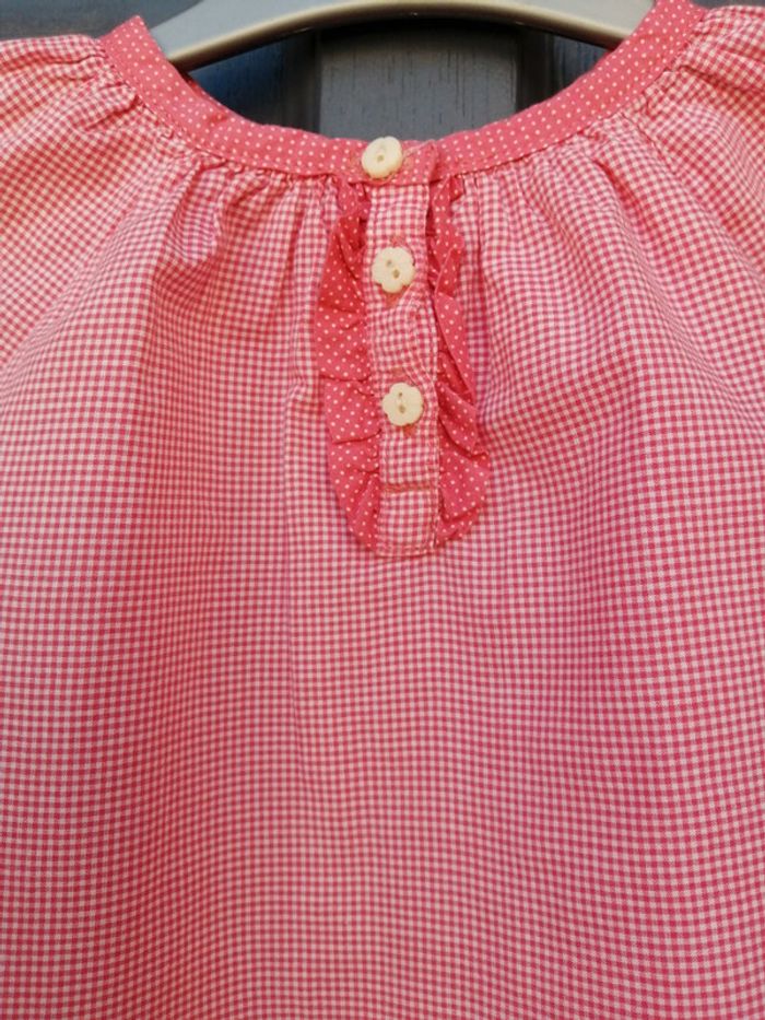 Belle petite tunique à carreaux - photo numéro 2