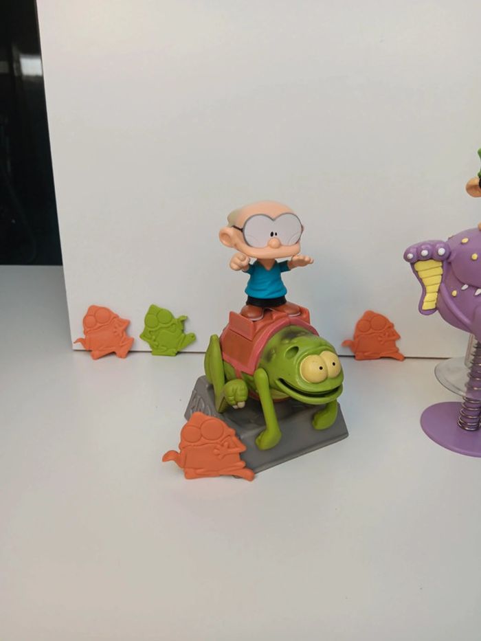 Lot figurines vintage kid paddle taille 14cm pour la plus grande - photo numéro 2