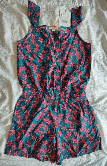 Combi-short neuf fille 8 ans - Dpam