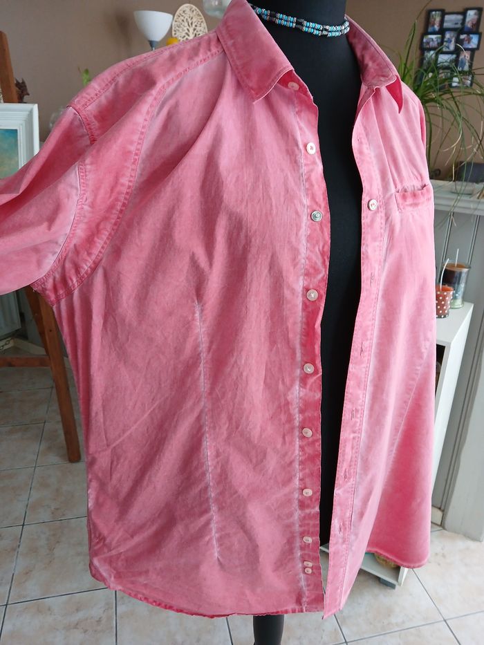 Chemise coton homme T.XXL. - photo numéro 4