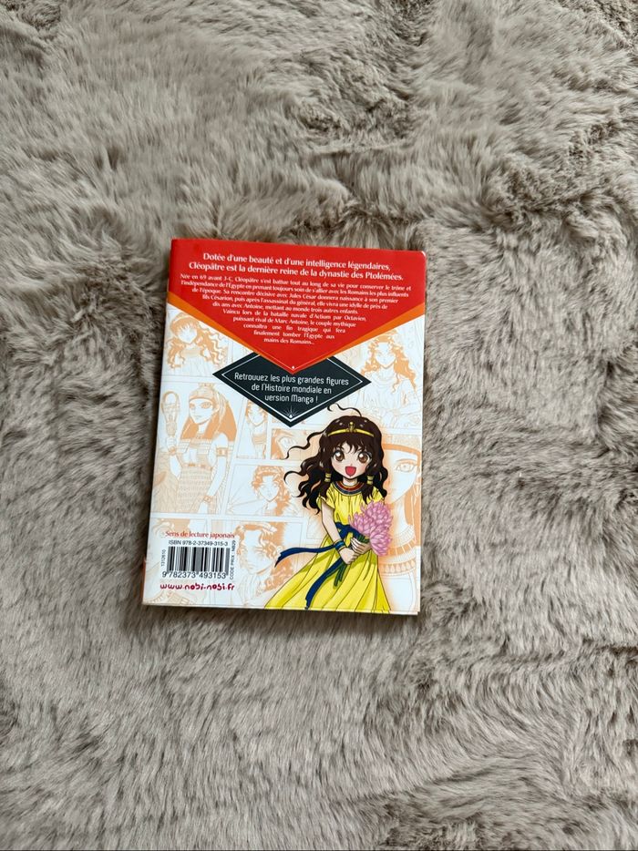 Les grands noms de l’histoire en Manga Cleopatre - photo numéro 3