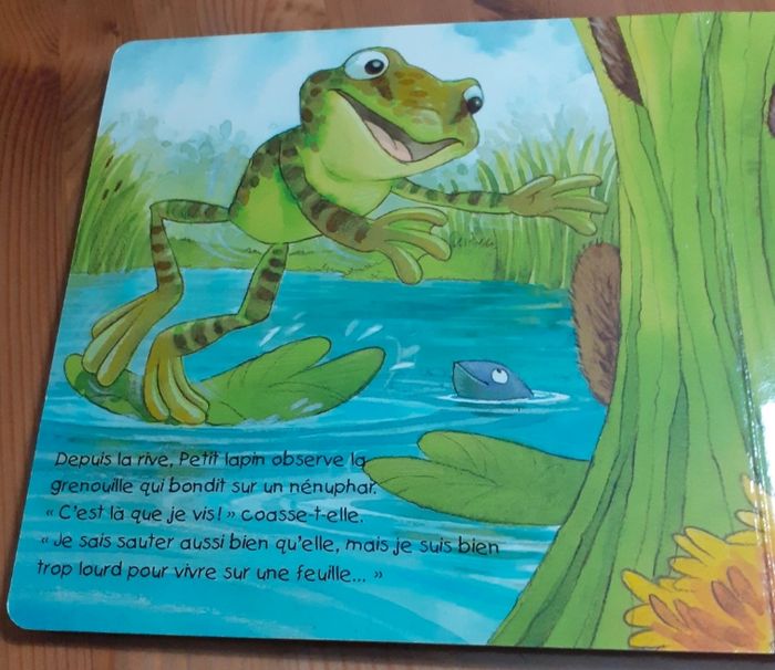 Joli livre 1er âge avec des reliefs "petit lapin" - photo numéro 4