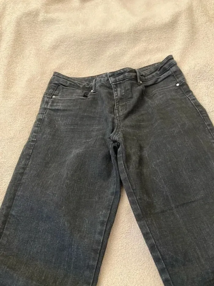 Pantalon jeans femme Denim style authentique 38 noir - photo numéro 2