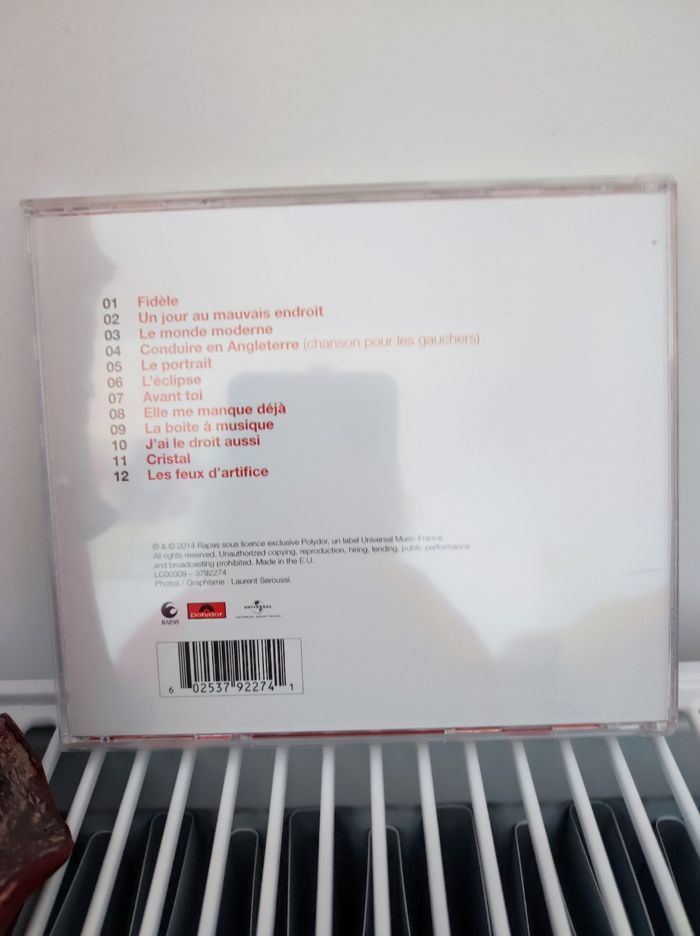 CD de Calogero - Les feux d'artifice - photo numéro 2