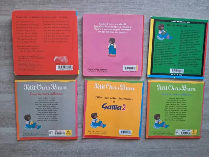 Lot de livres petit ours brun - photo numéro 2