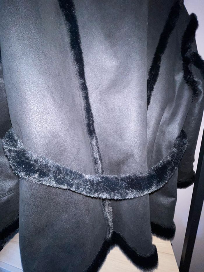 Veste fourrure ceinturée - photo numéro 5