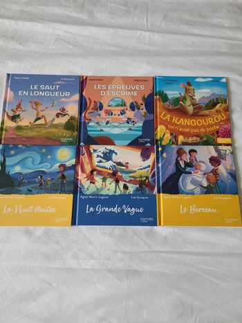 Lot de 6 livres