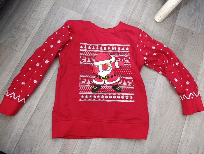 Pull noel rouge