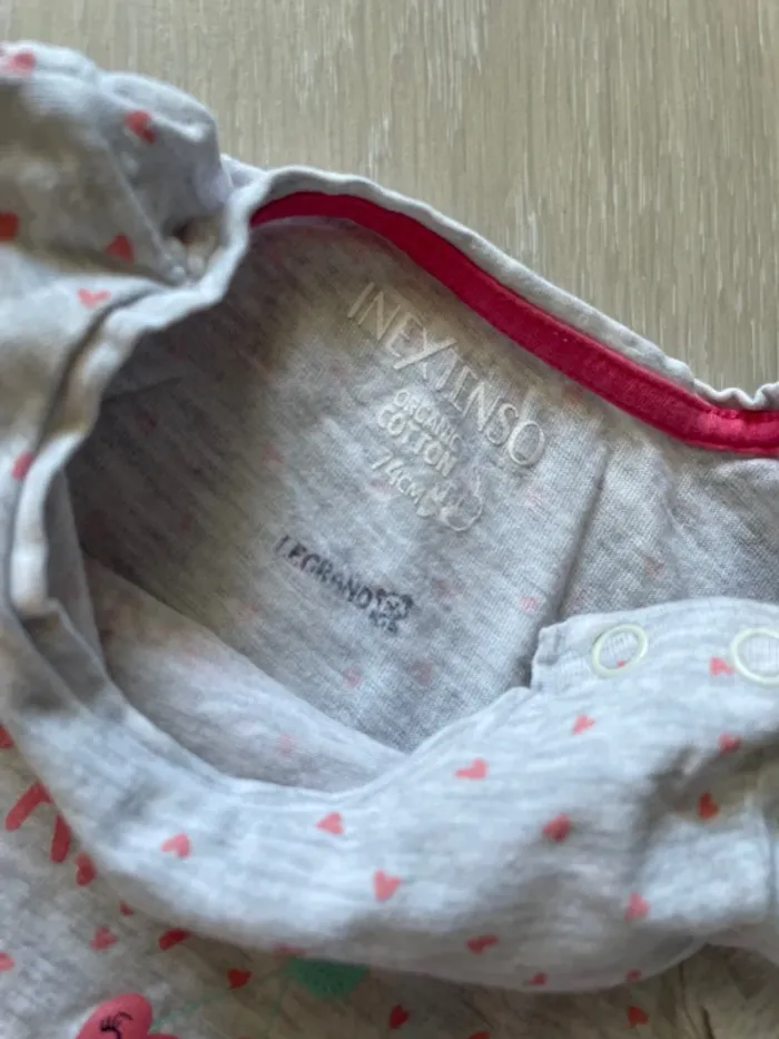 T-shirt manche longue mademoiselle cherry 74 - photo numéro 3