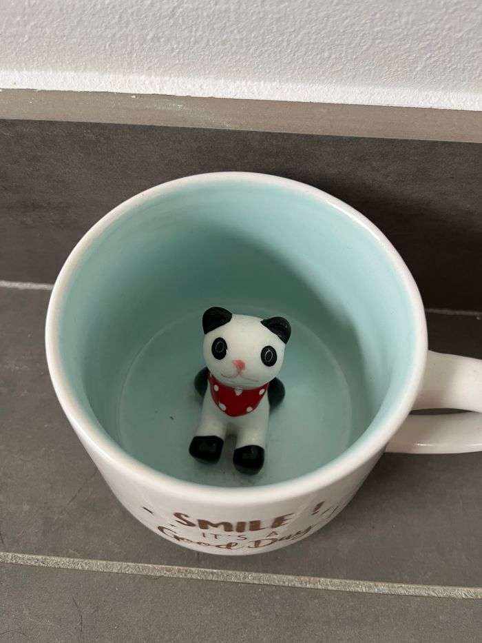 Mug décoratif chat - photo numéro 3