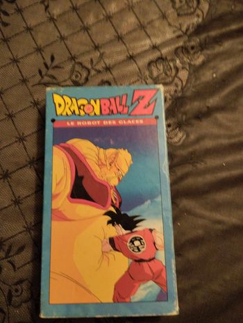 Cassette VHS vidéo dragon ball z le robot des glaces