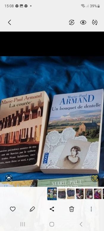 Livres de poche Marie Paul Armand