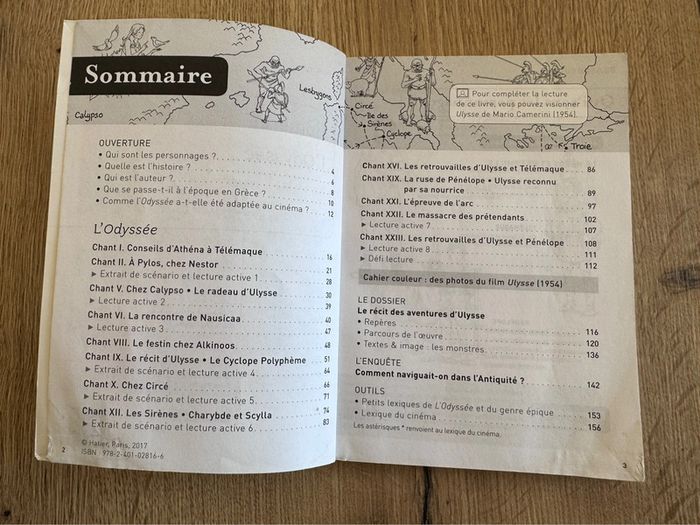 Livre l’Odyssé Hatier bon état - photo numéro 3
