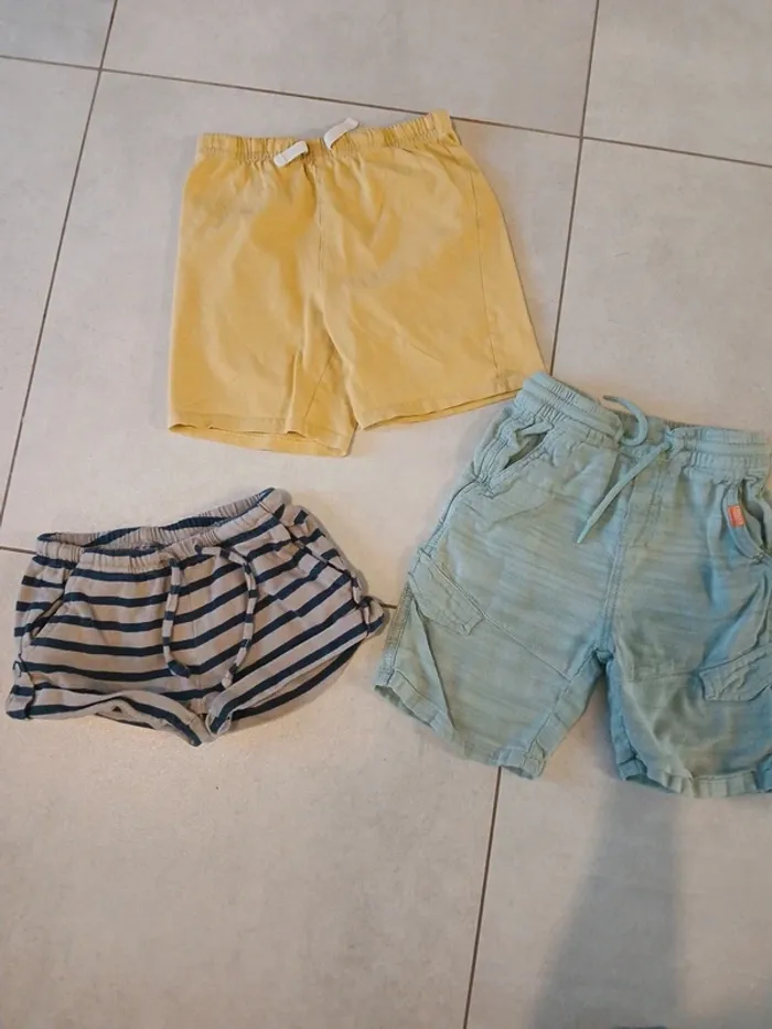 Lot de 3 shorts 6 ans