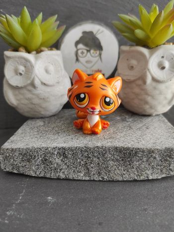 Littlest Petshop LPS Pet Shop Tigre Tiger 1487 #geektradelpstigre