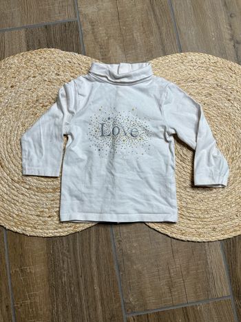 T-shirt manches longues Kiabi - Taille 9 mois