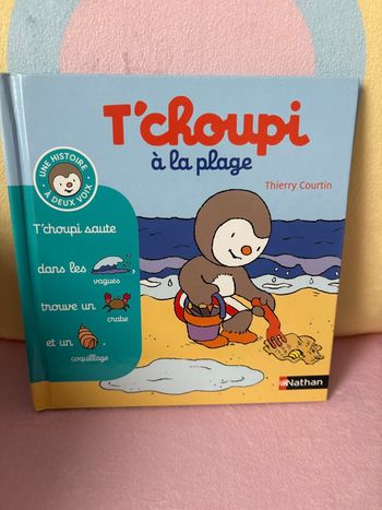 T’choupi à la plage.