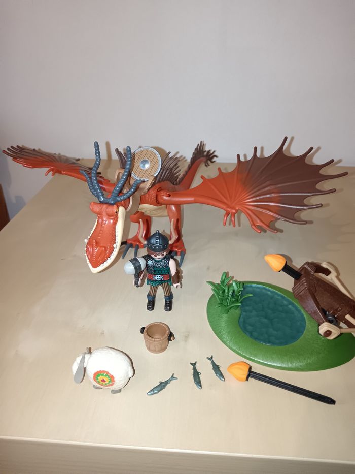 Dragon playmobil kroquefer - photo numéro 2