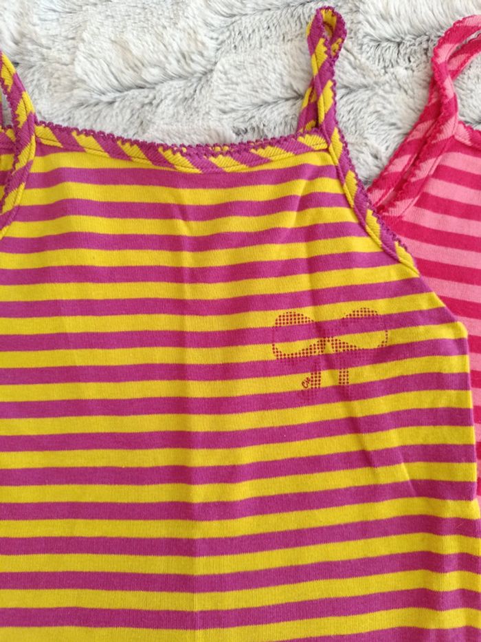 Lot 2 débardeurs la compagnie des petits 8 et 10 ans - photo numéro 2