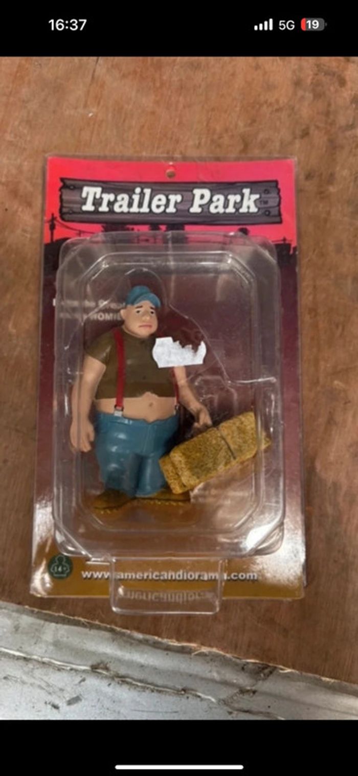 Figurine vintage American Diorama – Cousin Budford (Trailer Park) - photo numéro 3