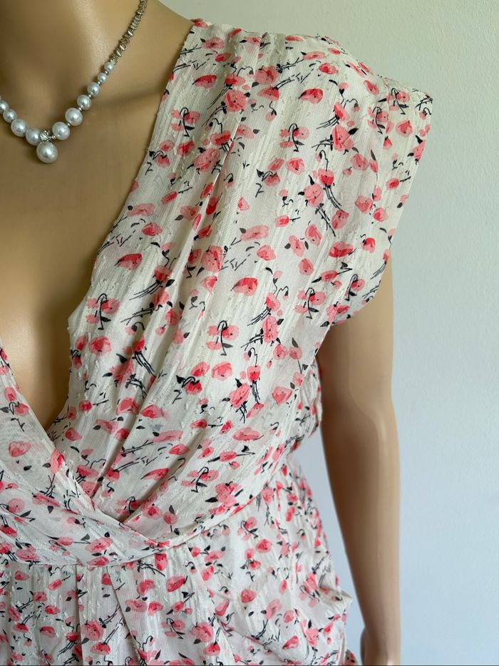 Robe fleurie sans manches Lili & Lala taille S jamais portée - photo numéro 4
