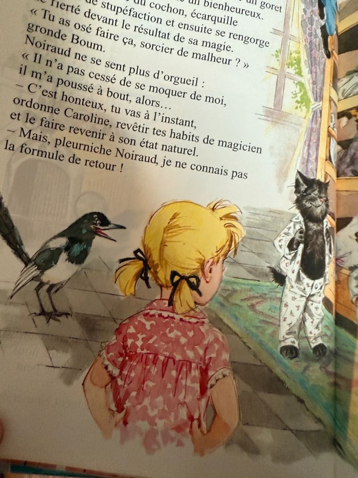 bon État - Livre Caroline et l’apprenti magicien édition damiers bd album multicolore - photo numéro 6