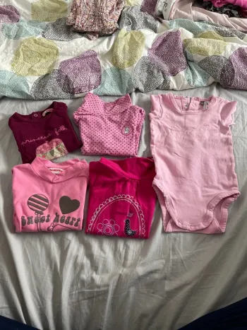 Lot tshirts 6 mois