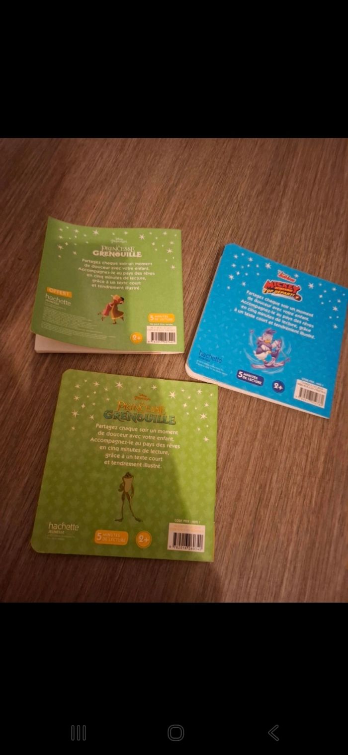 Lot livres disney - photo numéro 2
