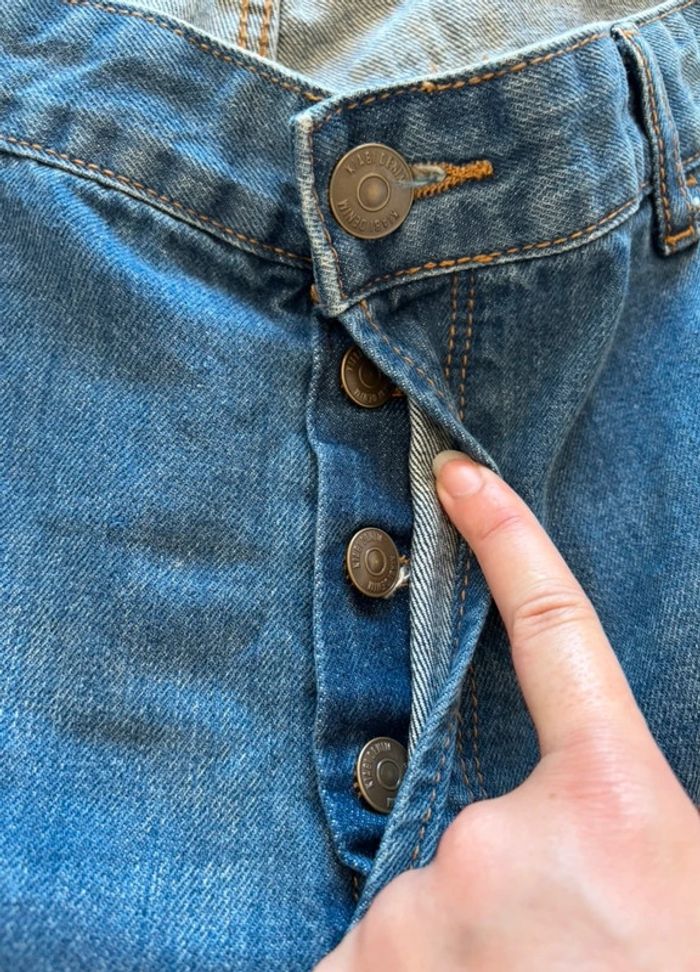 Jean homme Kiabi regular – taille 2XL 50– bleu délavé – coupe droite - photo numéro 5