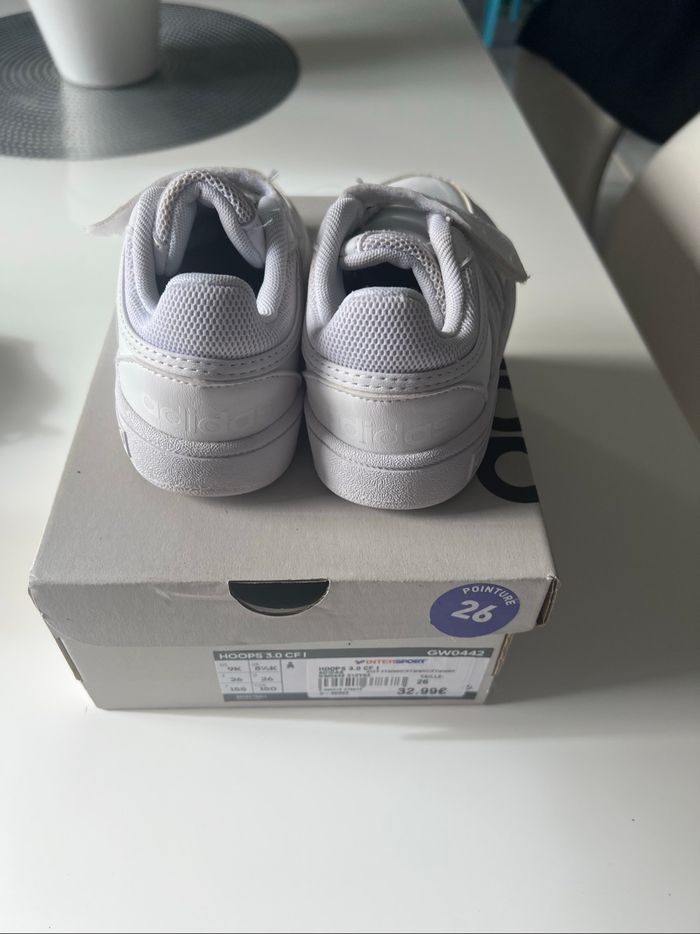 Basket blanche adidas - photo numéro 5