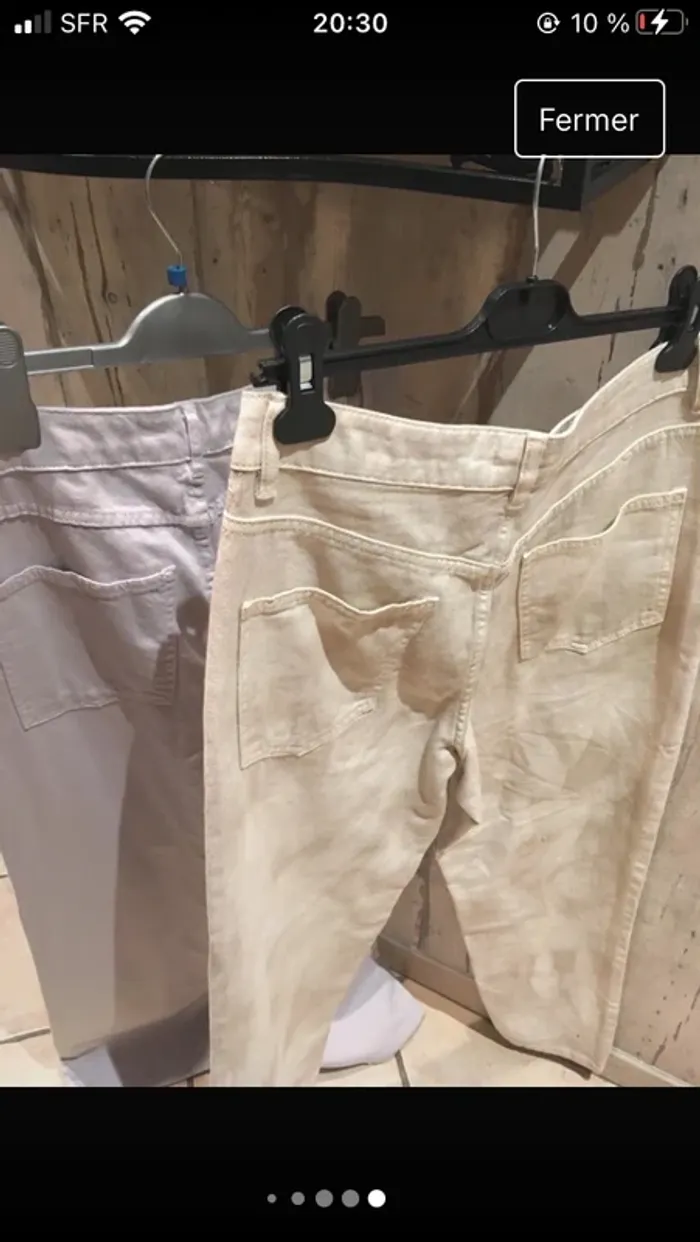 Magnifique lot de 2 jeans de marque Neufs avec étiquettes en 42 - photo numéro 12
