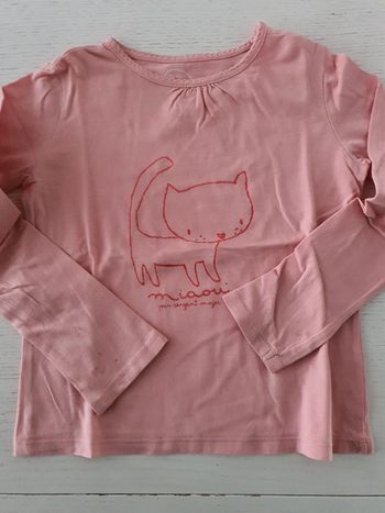 Tee shirt chat sergent major 7 ans