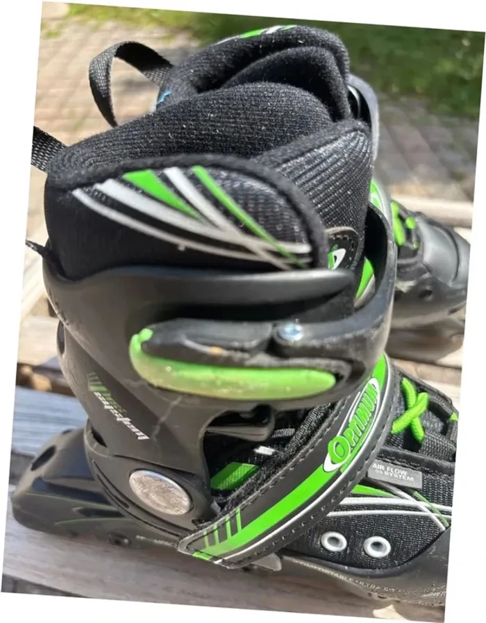 Patins à Roulettes Optimum - Taille Réglable 28-31 - Idéaux pour Débuter ! 🚀 - photo numéro 6