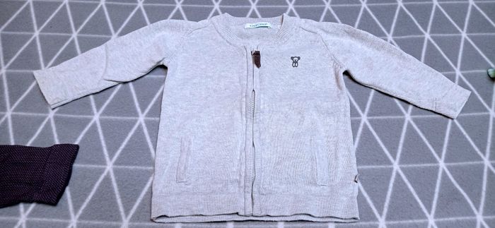 🦁 Lot 3 gilets + 1 chemise, 6 mois - photo numéro 3